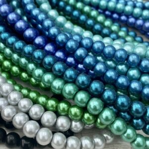 Perla con un acabado elegante y delicado.