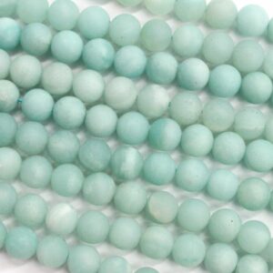 Piedra mate con acabado suave y sin brillo. Ideal para bisutería.